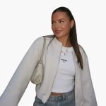 Women’s Jacket with Round Neck and Zipper Closure - Image 3