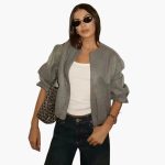 Women’s Jacket with Round Neck and Zipper Closure - Image 4