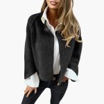 Women’s Jacket with Round Neckline - Image 3