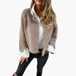 Women’s Jacket with Round Neckline - Image 4