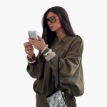 Women’s Jacket with Zipper Closure - Image 4