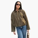 Women’s Jacket with Zipper Closure - Image 2