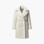 Women’s Long Coat with Lapel Collar