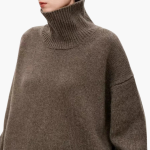 Women’s Oversized High-Neck Sweater - Image 4