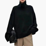 Women’s Oversized High-Neck Sweater - Image 5