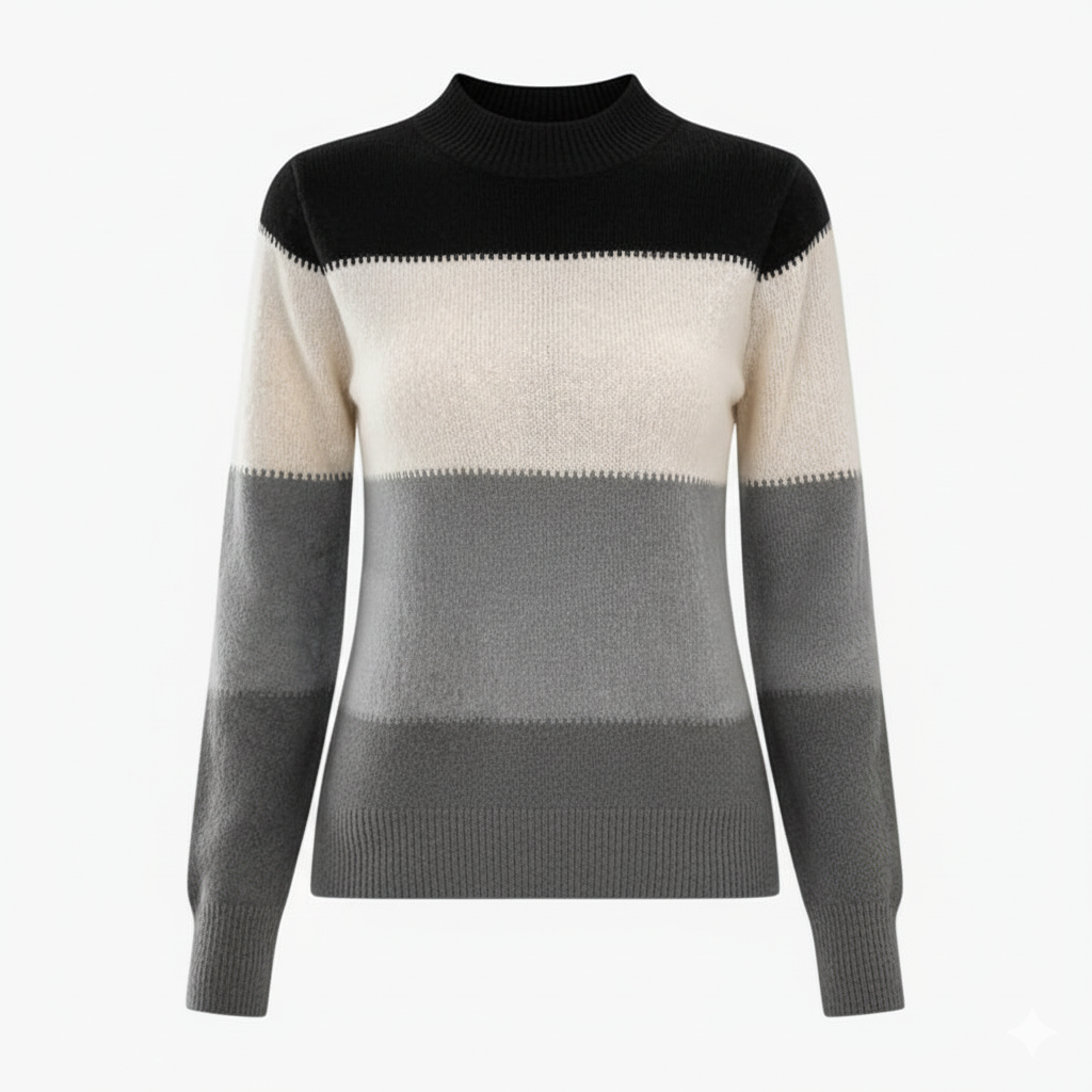 Women_sPulloverwithColorblockDesign.png Women’s Pullover with Colorblock Design - Image 1