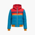 Women’s Quilted Jacket with Hood and Zipper