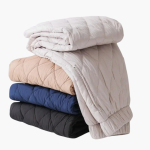 Women’s Quilted Jogger Trousers with Elastic Waist and Cuffed Hem - Image 6