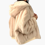 Women’s Reversible Hoodie with Zip Fastening and Dual-Sided Design - Image 6