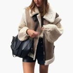 Women’s Sleeveless Vest with Faux Shearling Lining - Image 5