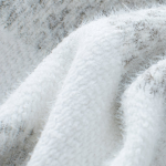 Women's Striped Turtleneck Sweater with Long Sleeves and Ribbed Edges - Image 4