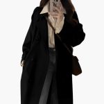Women’s Trench Coat with Lapel Collar - Image 3