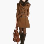 Women’s Trench Coat with Side Pockets - Image 2