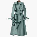 Women’s Trench Coat with Waist Belt - Image 4
