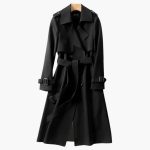 Women’s Trench Coat with Waist Belt