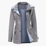 Women’s Trench Coat with Zip Closure - Image 5