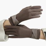 Women’s Winter Gloves with Fleece Lining and Adjustable Strap - Image 2