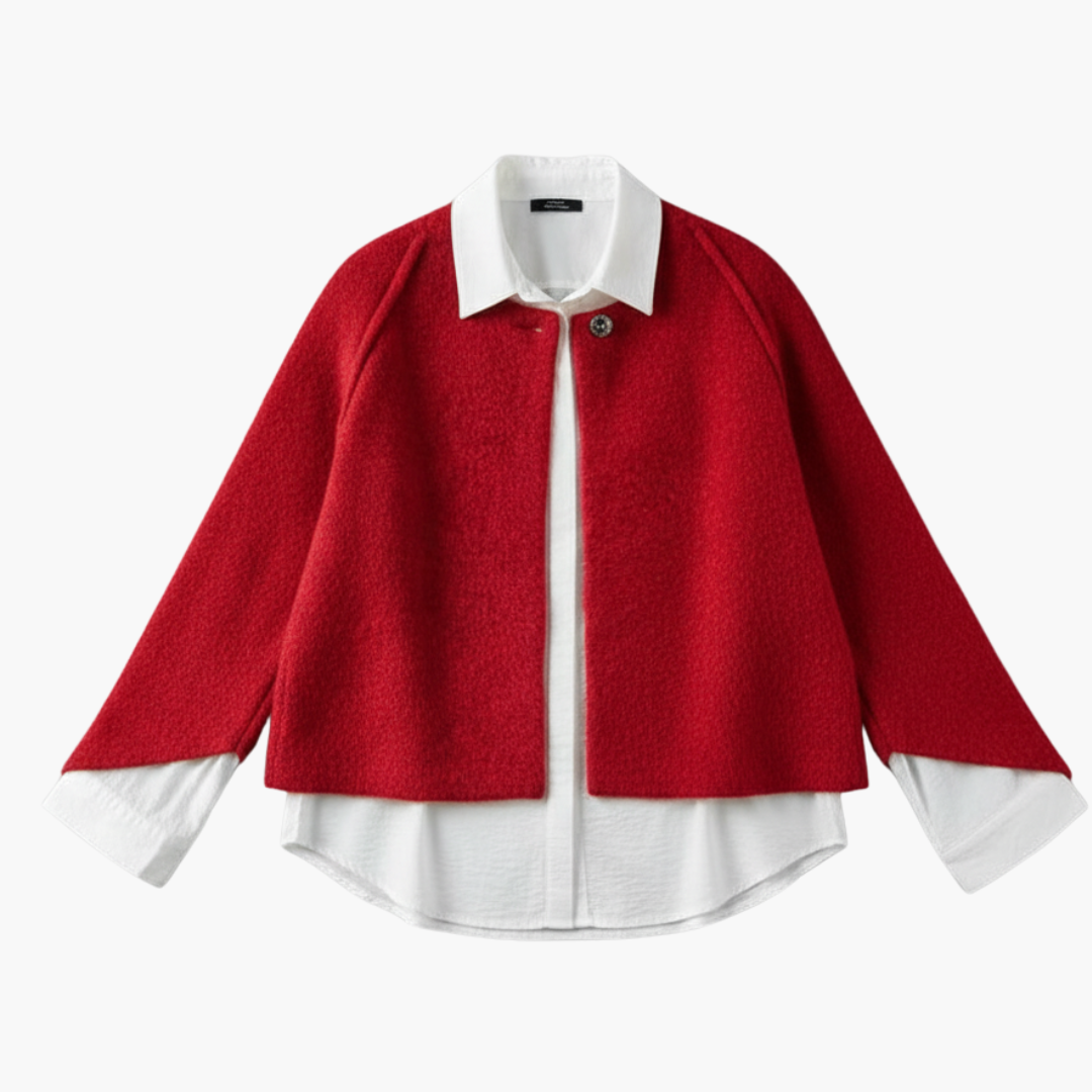 Women_s_Jacket_with_Round_Neckline.png Women’s Jacket with Round Neckline - Image 1