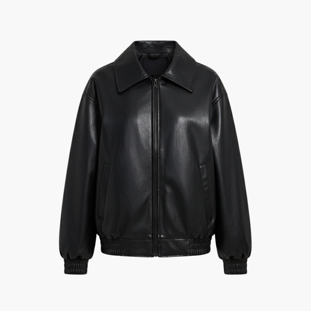 Women_s_Oversized_Bomber_Jacket_with_Zip_Closure_and_Long_Sleeves.png Women’s Oversized Bomber Jacket with Zip Closure and Long Sleeves - Image 1