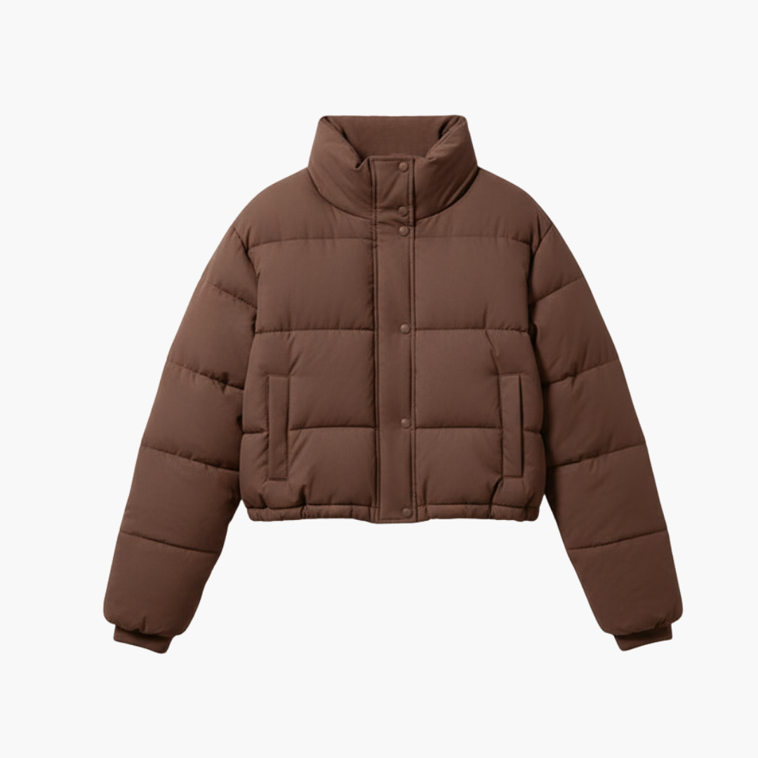 Women_s_Short_Jacket_with_Hood_and_Front_Zipper.png Women’s Short Jacket with Hood and Front Zipper - Image 1