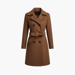 Women’s Trench Coat with Side Pockets