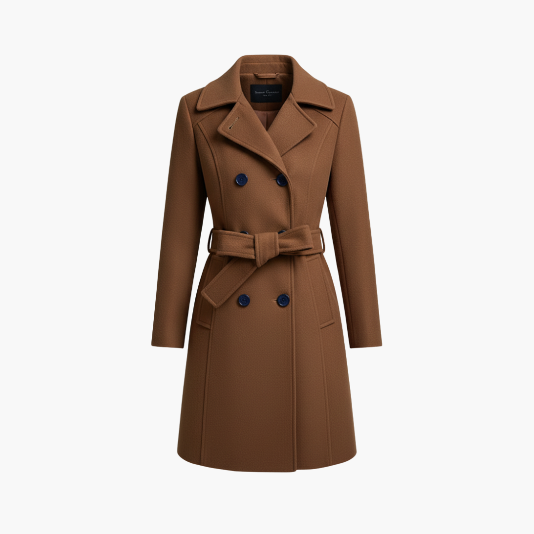 Women_s_Trench_Coat_with_Side_Pockets.png Women’s Trench Coat with Side Pockets - Image 1