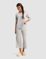 Women??s Bamboo Rib-Knit Lounge Capri - Last Chance - Image 5