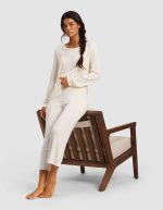 Women??s Bamboo Rib-Knit Lounge Capri - Last Chance - Image 11