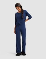 Women??s Bamboo Rib-Knit Lounge Pant - Image 3