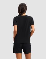 Women??s Bamboo Rib-Knit Short Sleeve Lounge Top - Last Chance - Image 16