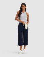 Women's Brushed Bamboo Pull On Capri - Last Chance - Image 3