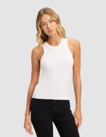Women's Fine Ribbed Tank - Image 3