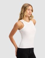Women's Fine Ribbed Tank - Image 4