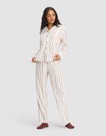 Women's Soft Woven Long Sleeve Pajama Set - Last Chance