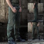 Men's Cargo Pants with Zipper and Multiple Pockets - Image 12