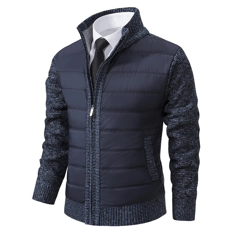 spp_20231025174819_ab0954aba5770bdf99e6204af6882efe.jpg Light Quilted Jacket - Men's Spring Jacket with Style - Image 1